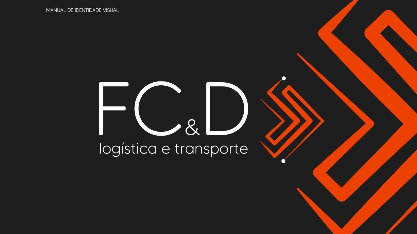 Identidade visual FC&D Logística e Transporte